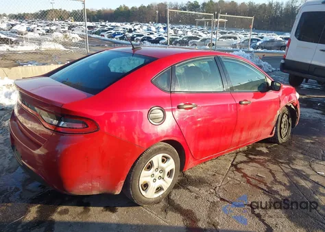 2013 Dodge Dart Se from USA, damaged, VIN 1C3CDFAA0DD105376